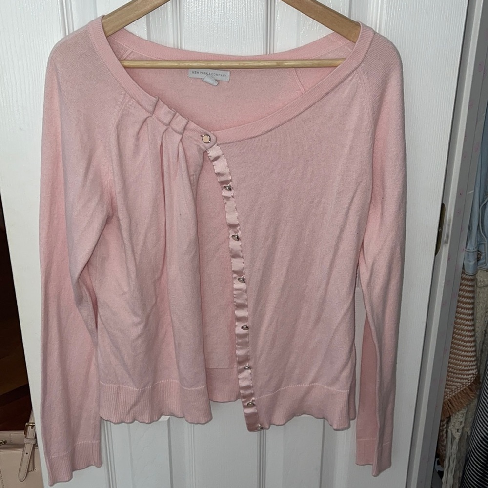 Light pink New York & company cardigan!